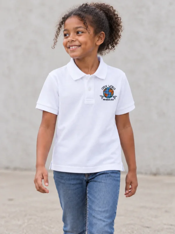 polo primaire porte decor varie v1 — uniforme Open World
