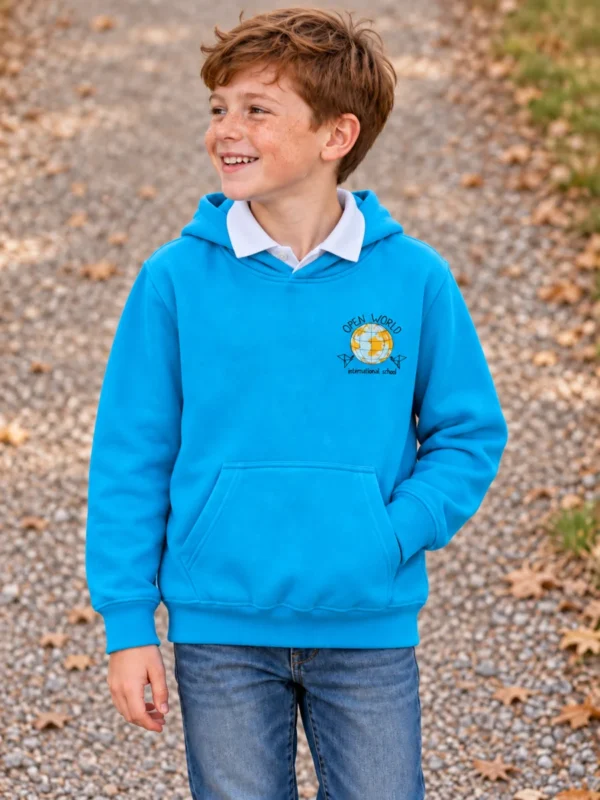 sweat capuche primaire porte polo dessous v1 — uniforme Open World