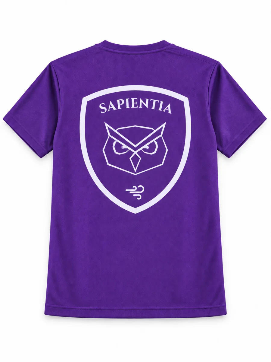 t shirt sapientia violet dos v2 — uniforme Open World
